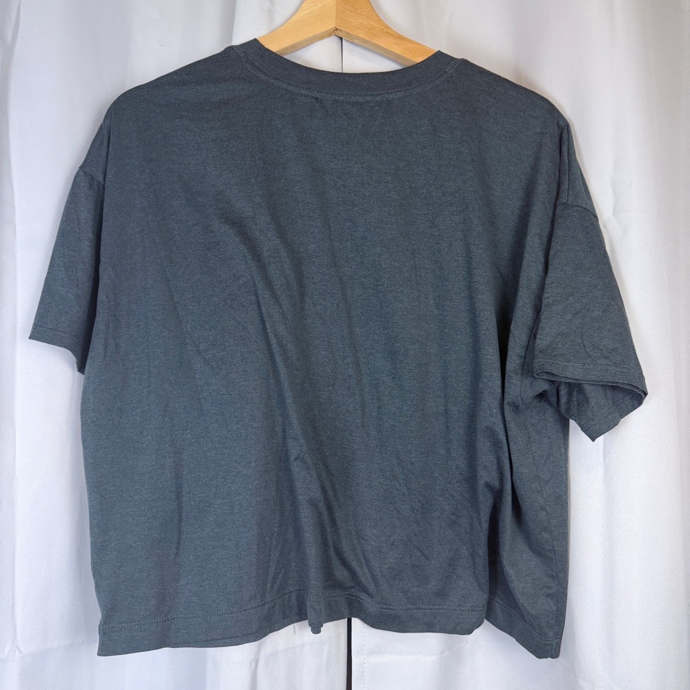 Vuori Energy Tee Shirt Women Large Gray Short Sleeve VW1011 Activewear Tshirt - Picture 6 of 7